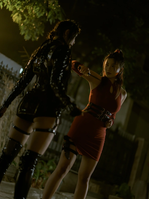 忍者的刺杀 - 秋和柯基